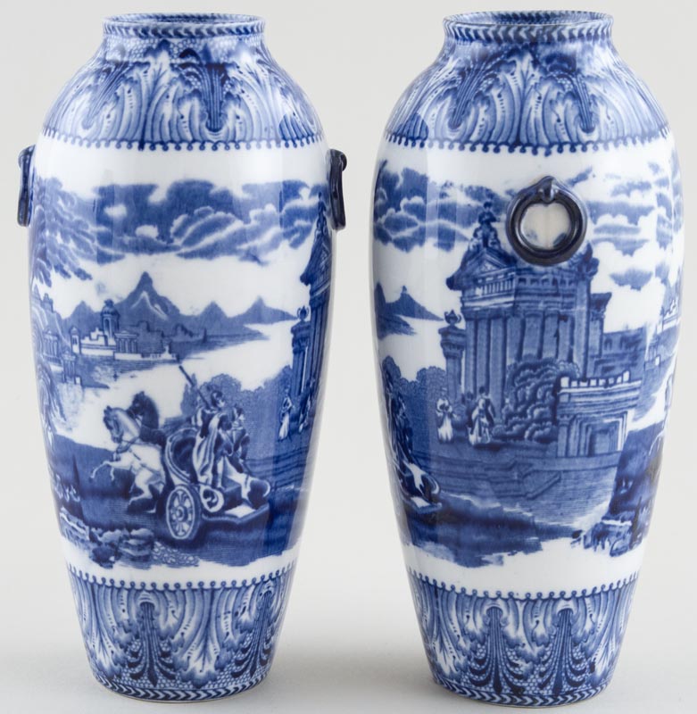 Vases pair of c1930